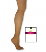 Hanes Plus Size Silk Reflections Sheer Control Top Enhanced Toe Pantyhose